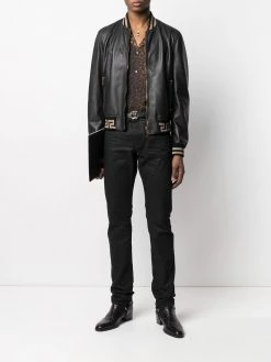 Saint Laurent high-waist straight-leg jeans