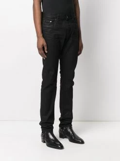 Saint Laurent high-waist straight-leg jeans