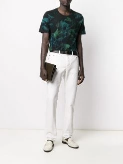 Saint Laurent stonewashed slim-fit jeans