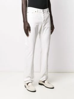 Saint Laurent stonewashed slim-fit jeans