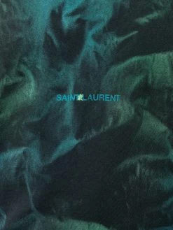 Saint Laurent abstract-print T-shirt