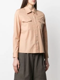 Saint Laurent fitted poplin shirt