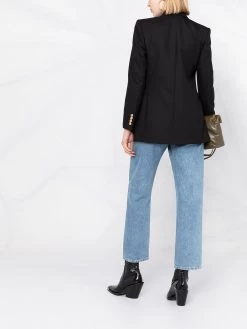 Saint Laurent peak-lapel double-breasted blazer