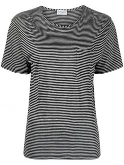 Saint Laurent stripe-print short-sleeve T-shirt