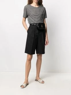 Saint Laurent stripe-print short-sleeve T-shirt