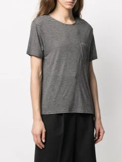 Saint Laurent stripe-print short-sleeve T-shirt