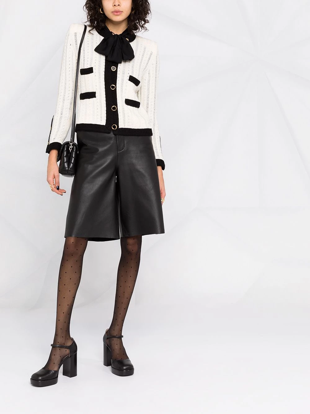 Saint Laurent tailored ribbed wool jacket