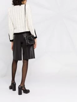 Saint Laurent tailored ribbed wool jacket