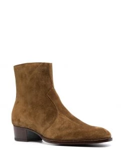 Saint Laurent Wyatt zipped boots