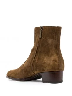 Saint Laurent Wyatt zipped boots