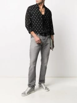 Saint Laurent low-rise straight-leg jeans