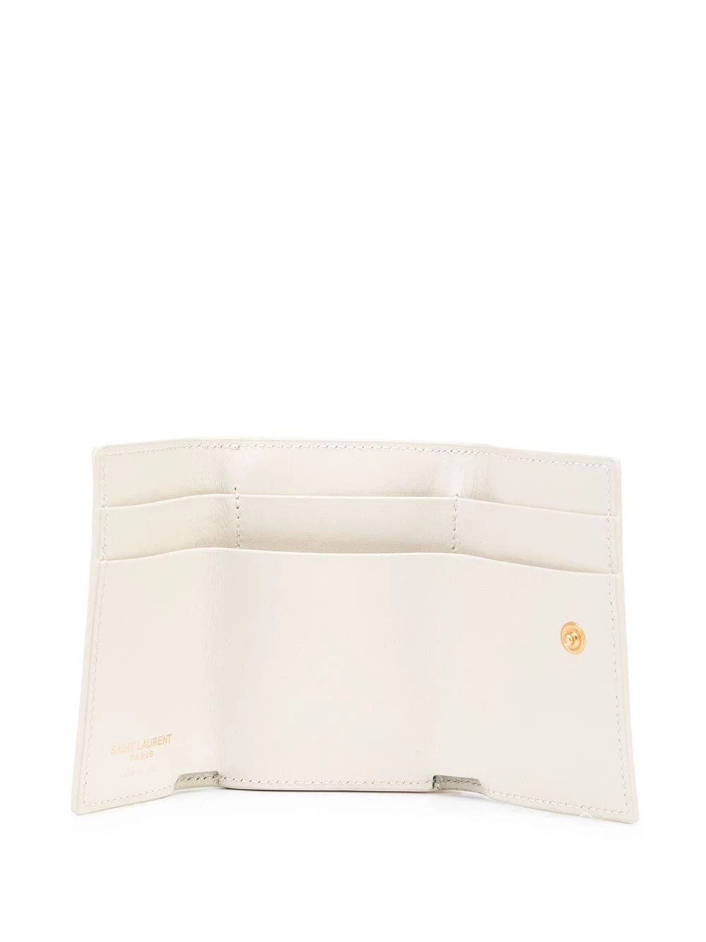 Saint Laurent mini Rider monogram-plaque bag