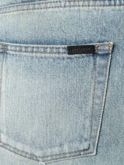 Saint Laurent mid-rise straight-leg jeans