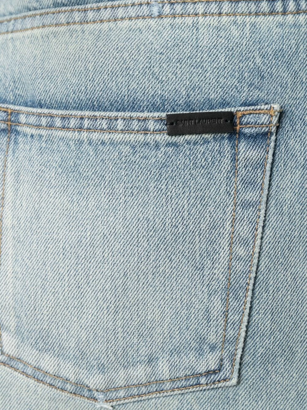 Saint Laurent mid-rise straight-leg jeans