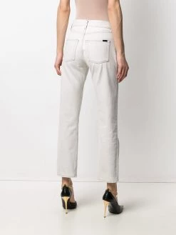 Saint Laurent high-waist slim-leg jeans