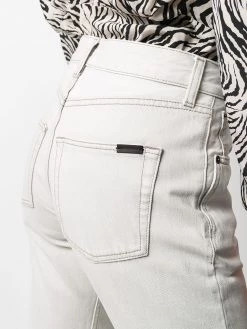 Saint Laurent high-waist slim-leg jeans
