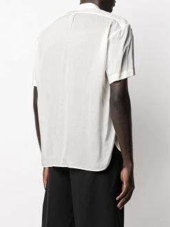 Saint Laurent embroidered floral shirt