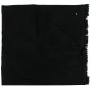 Saint Laurent monogram plaque wool scarf