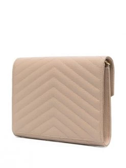 Saint Laurent Monogram quilted clutch bag