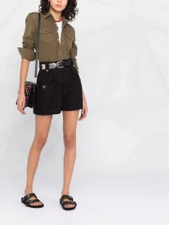 Saint Laurent snap-fastening western shirt