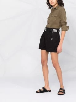 Saint Laurent snap-fastening western shirt