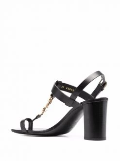 Saint Laurent Cassandra block-heel sandals