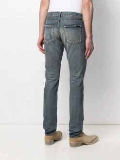 Saint Laurent mid-rise slim-fit jeans