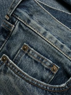 Saint Laurent mid-rise slim-fit jeans