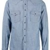 Saint Laurent chambray button-up shirt