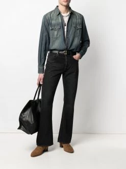 Saint Laurent western denim shirt