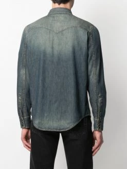 Saint Laurent western denim shirt