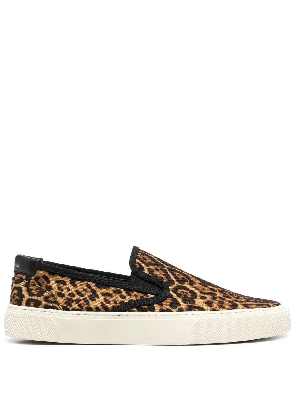 Saint Laurent leopard-print slip-on sneakers