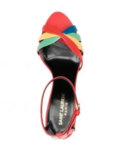 Saint Laurent Kiristen leather sandals