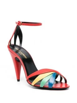 Saint Laurent Kiristen leather sandals