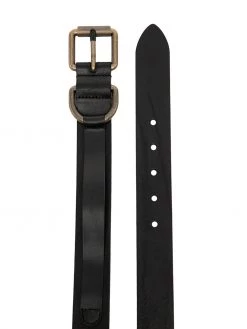 Saint Laurent buckled leather belt