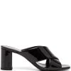 Saint Laurent Loulou leather mules