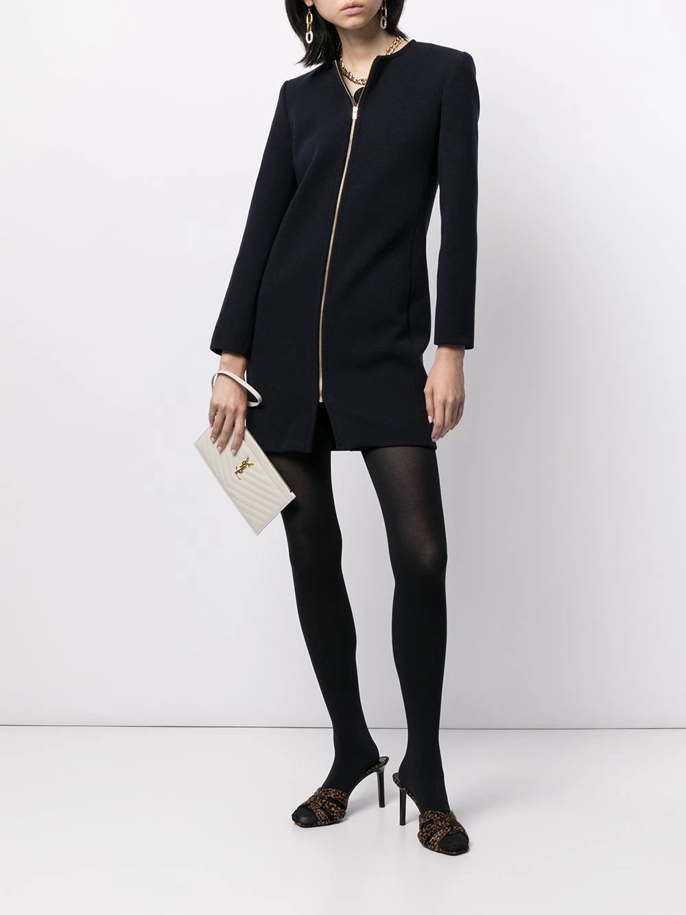 Saint Laurent large Monogram zip pouch