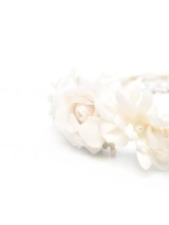 Saint Laurent floral-detail headband