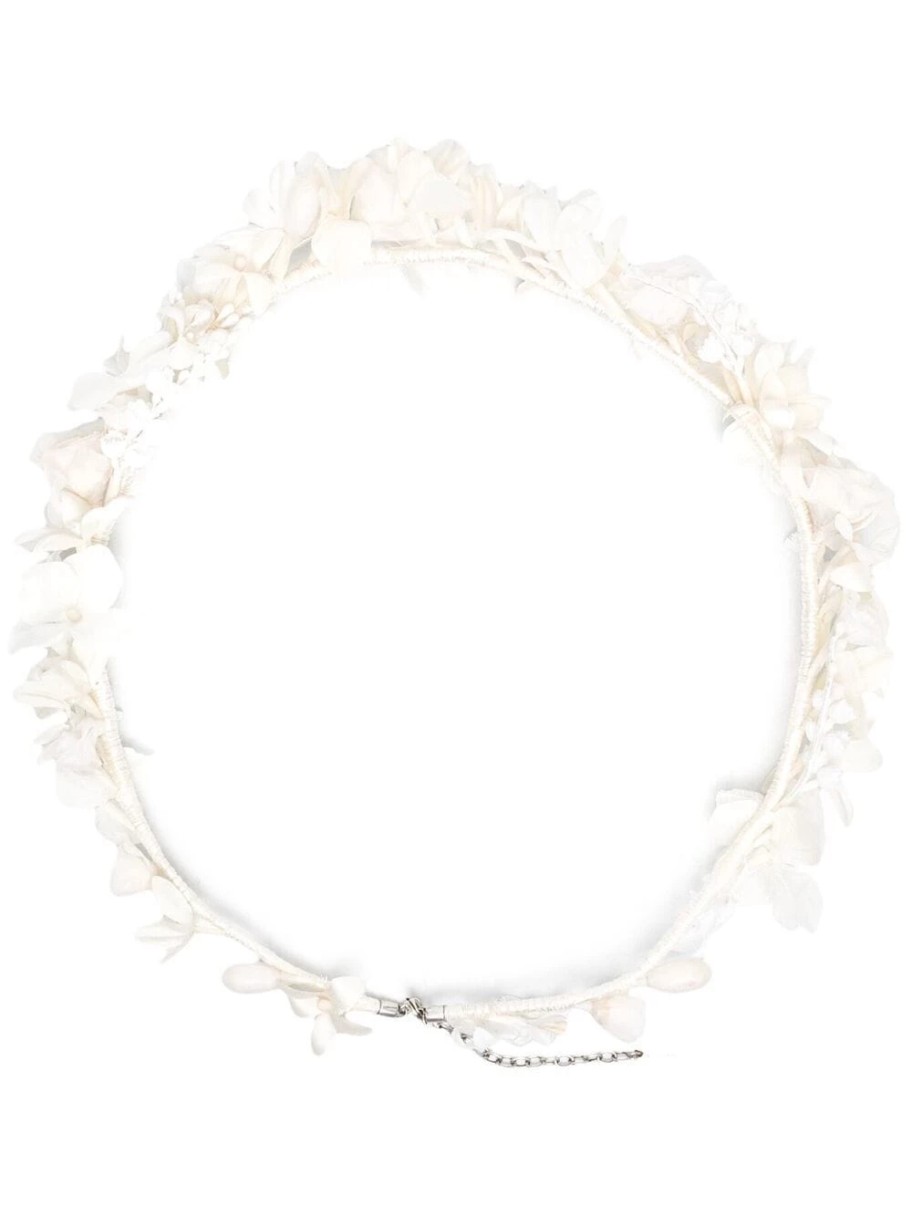 Saint Laurent floral-detail headband