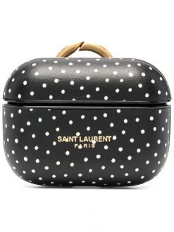 Saint Laurent polka dot print AirPods Pro case
