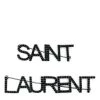 Saint Laurent gemstone logo brooch