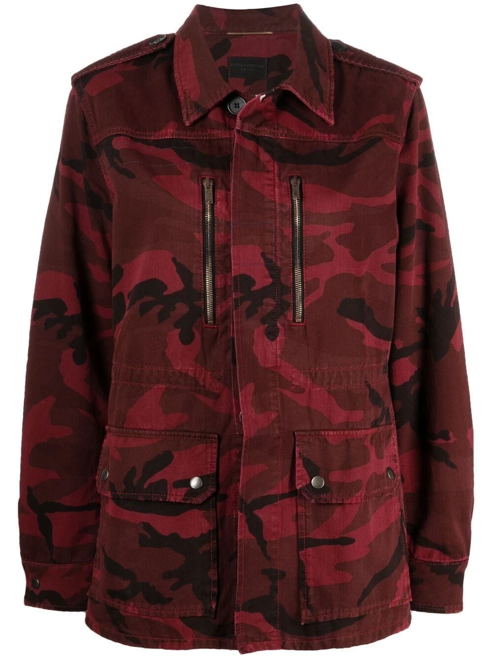 Saint Laurent camouflage-print jacket