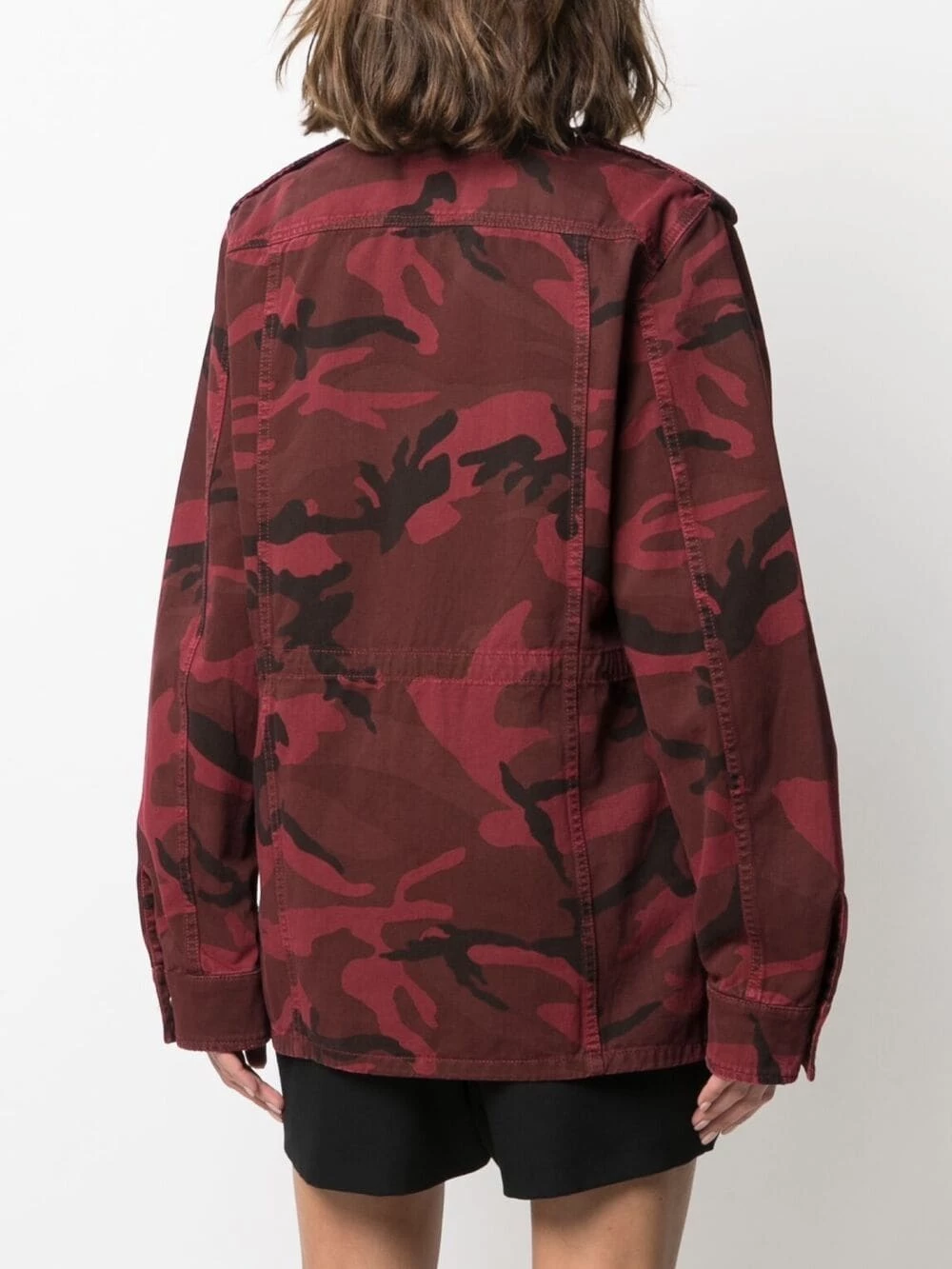Saint Laurent camouflage-print jacket