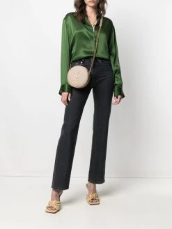 Saint Laurent Vinyle round crossbody bag