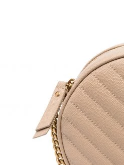 Saint Laurent Vinyle round crossbody bag