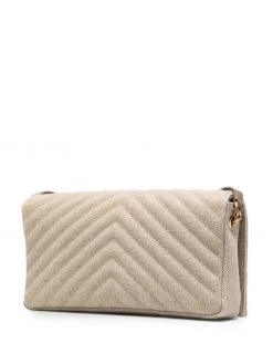 Saint Laurent Kate 99 linen shoulder bag