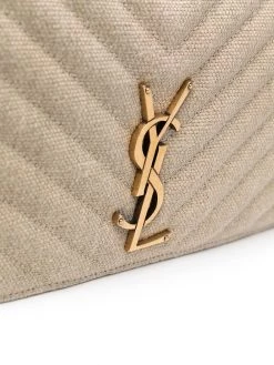 Saint Laurent Kate 99 linen shoulder bag