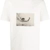 Saint Laurent graphic-print cotton T-shirt