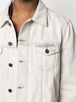 Saint Laurent fringed denim jacket