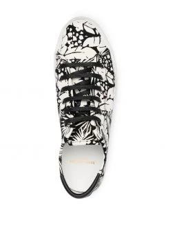 Saint Laurent Malibu foliage-print sneakers